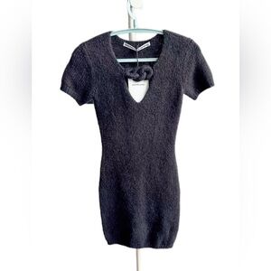 🚩steal authentic Alexander Wang Charcoal Knit dress